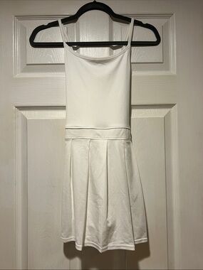 Girls Abercrombie Active White tennis sport dress size 11/12